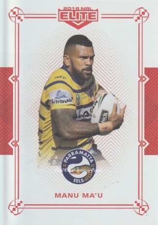2018 NRL Elite Ruby Mojo - MR087 Manu Ma'u Parramatta Eels