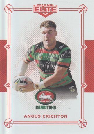 2018 NRL Elite Ruby Mojo - MR101 Angus Crichton South Sydney Rabbitohs