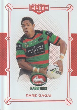 2018 NRL Elite Ruby Mojo - MR102 Dane Gagai South Sydney Rabbitohs