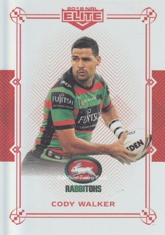 2018 NRL Elite Ruby Mojo - MR108 Cody Walker South Sydney Rabbitohs