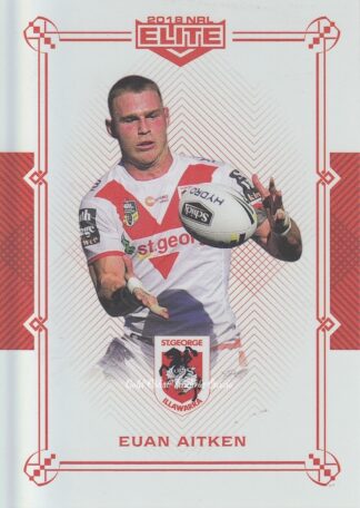 2018 NRL Elite Ruby Mojo - MR110 Euan Aitken St George Dragons