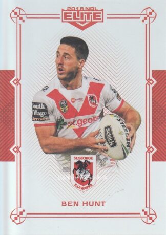 2018 NRL Elite Ruby Mojo - MR113 Ben Hunt St George Dragons