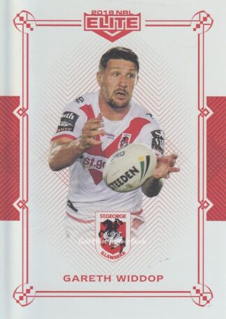 2018 NRL Elite Ruby Mojo - MR117 Gareth Widdop St George Dragons