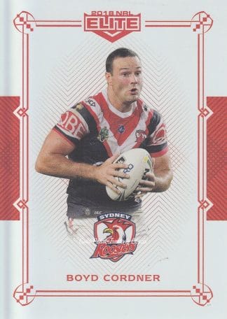 2018 NRL Elite Ruby Mojo - MR118 Boyd Cordner Sydney Roosters