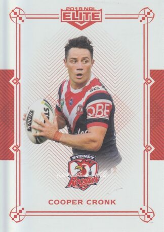 2018 NRL Elite Ruby Mojo - MR119 Cooper Cronk Sydney Roosters