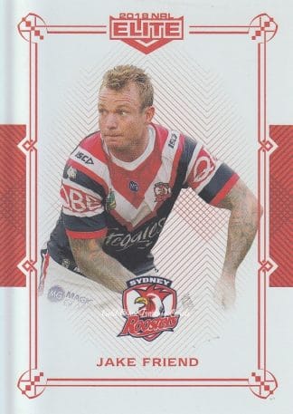 2018 NRL Elite Ruby Mojo - MR121 Jake Friend Sydney Roosters