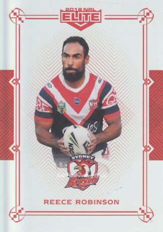2018 NRL Elite Ruby Mojo - MR124 Reece Robinson Sydney Roosters