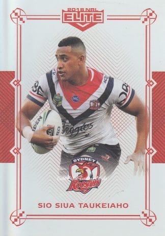 2018 NRL Elite Ruby Mojo - MR125 Sio Siua Taukeiaho Sydney Roosters