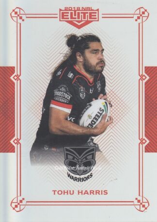2018 NRL Elite Ruby Mojo - MR129 Tohu Harris Warriors