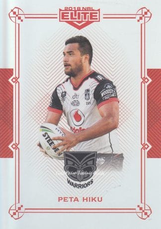 2018 NRL Elite Ruby Mojo - MR130 Peta Hiku Warriors