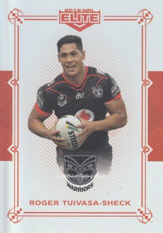 2018 NRL Elite Ruby Mojo - MR135 Roger Tuivasa-Sheck Warriors