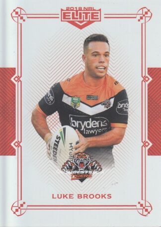 2018 NRL Elite Ruby Mojo - MR136 Luke Brooks Wests Tigers