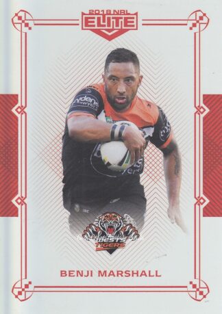 2018 NRL Elite Ruby Mojo - MR137 Benji Marshall Wests Tigers