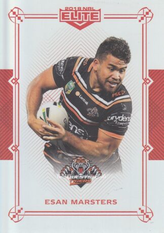 2018 NRL Elite Ruby Mojo - MR138 Esan Marsters Wests Tigers