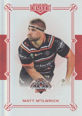 2018 NRL Elite Ruby Mojo - MR140 Matt McIlwrick Wests Tigers