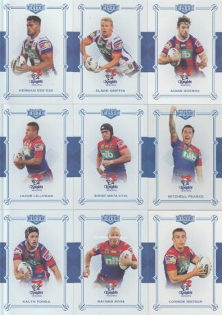 2018 NRL Elite Sapphire Mojo Set - Newcastle Knights Team Set