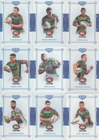 2018 NRL Elite Sapphire Mojo Set - South Sydney Rabbitohs Team Set