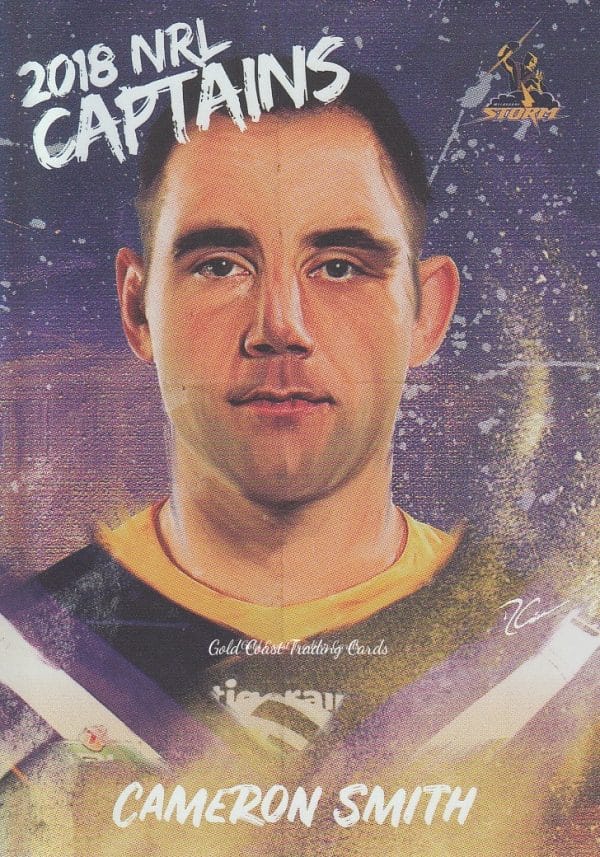 2018 NRL Elite Captains - CC07 Cameron Smith Melbourne Storm