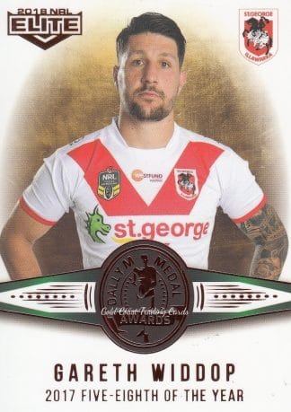 2018 NRL Elite Dally M  Awards - DM16 Gareth Widdop St George Dragons