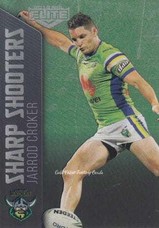 2018 NRL Elite Sharp Shooters - SSH03 Jarrod Croker Canberra Raiders