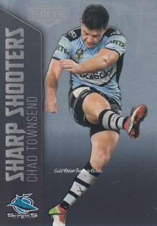 2018 NRL Elite Sharp Shooters - SSH08 Chad Townsend Cronulla Sharks