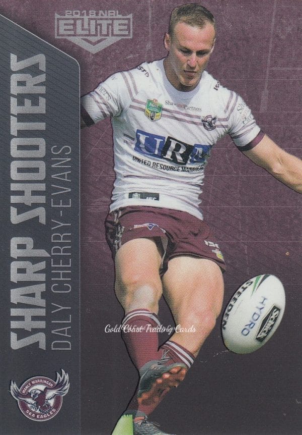 2018 NRL Elite Sharp Shooters - SSH11 Daly Cherry-Evans Manly Sea Eagles