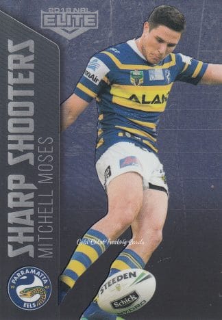 2018 NRL Elite Sharp Shooters - SSH20 Mitchell Moses Parramatta Eels