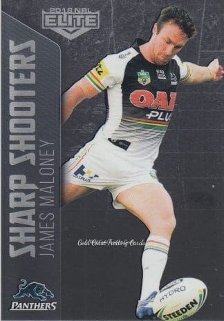 2018 NRL Elite Sharp Shooters - SSH22 James Maloney Penrith Panthers