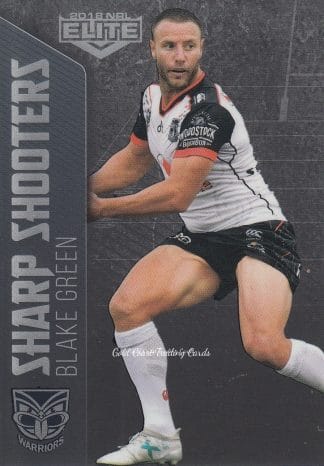 2018 NRL Elite Sharp Shooters - SSH29 Blake Green Warriors