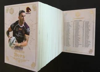 2018 NRL Glory Base Set - 188 Common Cards