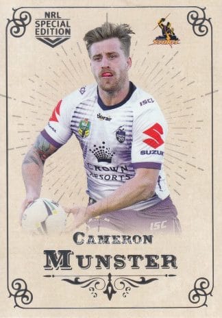 2018 NRL Glory Common Card - Base 032 Cameron Munster Melbourne Storm
