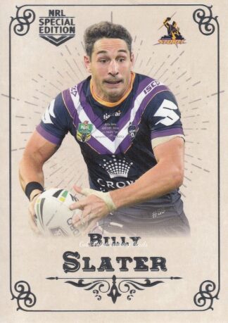 2018 NRL Glory Common Card - Base 033 Billy Slater Melbourne Storm