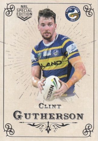 2018 NRL Glory Common Card - Base 046 Clint Gutherson Parramatta Eels