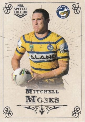 2018 NRL Glory Common Card - Base 049 Mitchell Moses Parramatta Eels