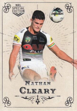 2018 NRL Glory Common Card - Base 052 Nathan Cleary Penrith Panthers