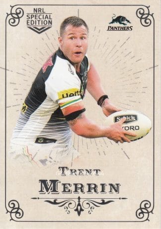 2018 NRL Glory Common Card - Base 054 Trent Merrin Penrith Panthers