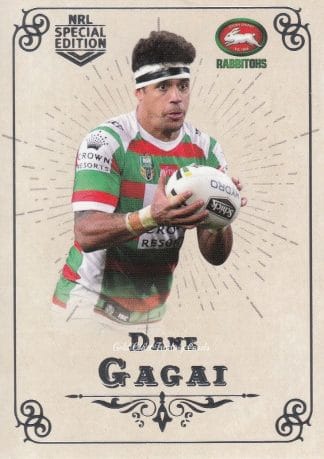 2018 NRL Glory Common Card - Base 057 Dane Gagai South Sydney Rabbitohs