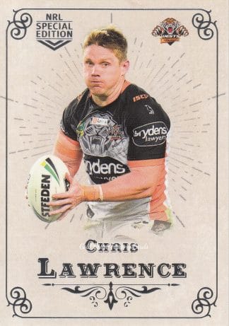 2018 NRL Glory Common Card - Base 078 Chris Lawrence Wests Tigers