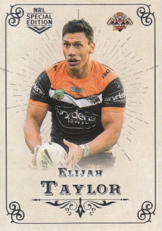2018 NRL Glory Common Card - Base 080 Elijah Taylor Wests Tigers