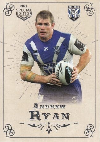 2018 NRL Glory Common Card - Base 094 Andrew Ryan Canterbury Bulldogs