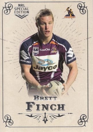 2018 NRL Glory Common Card - Base 111 Brett Finch Melbourne Storm