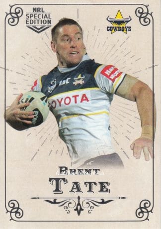 2018 NRL Glory Common Card - Base 125 Brent Tate North QLD Cowboys
