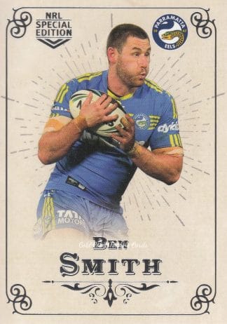 2018 NRL Glory Common Card - Base 130 Ben Smith Parramatta Eels