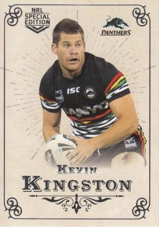 2018 NRL Glory Common Card - Base 131 Kevin Kingston Penrith Panthers