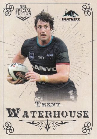 2018 NRL Glory Common Card - Base 134 Trent Waterhouse Penrith Panthers