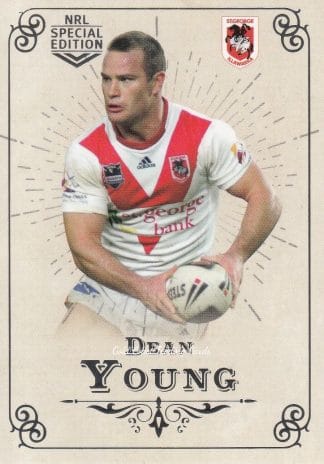 2018 NRL Glory Common Card - Base 145 Dean Young St George Dragons