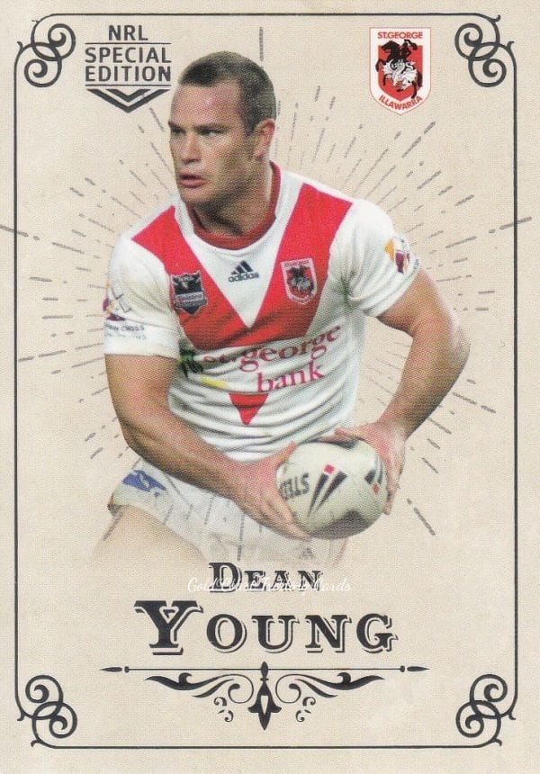 2018 NRL Glory Common Card - Base 145 Dean Young St George Dragons