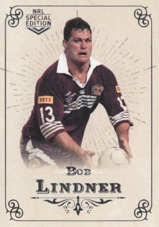 2018 NRL Glory Common Card - Base 173 Bob Lindner Brisbane Broncos