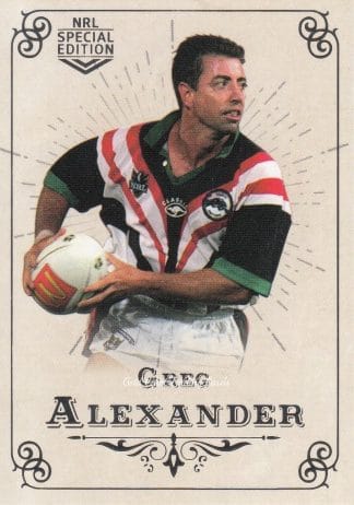 2018 NRL Glory Common Card - Base 174 Greg Alexander Penrith Panthers