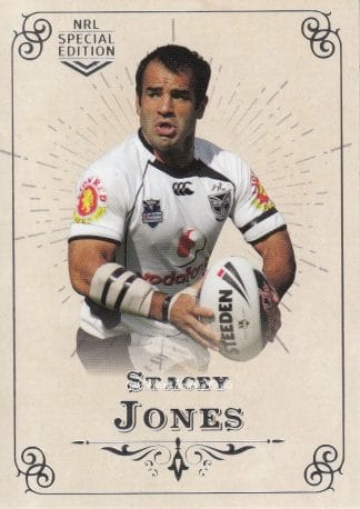 2018 NRL Glory Common Card - Base 183 Stacey Jones New Zealand Warriors